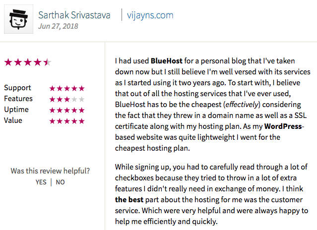 Bluehost review