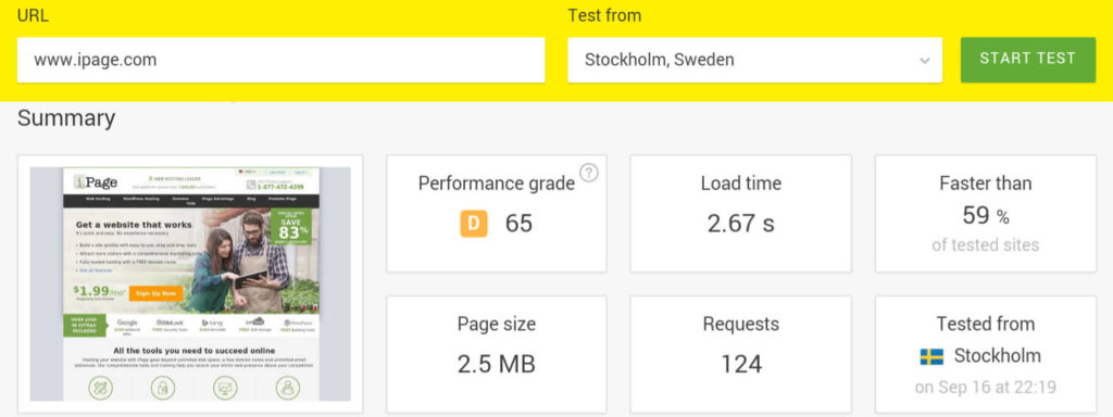 siteground vs ipage review