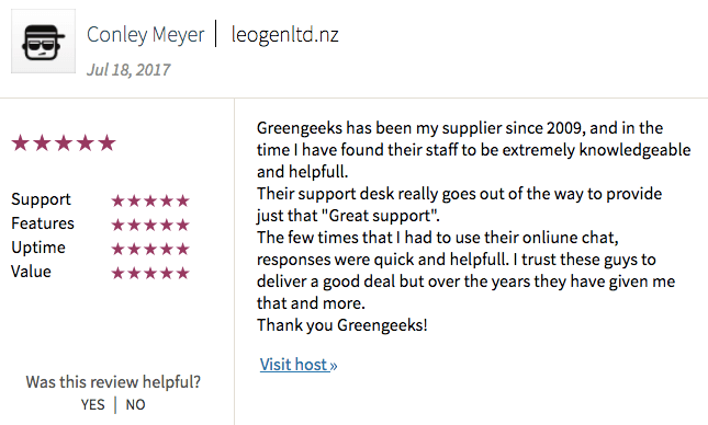 Greengeeks review